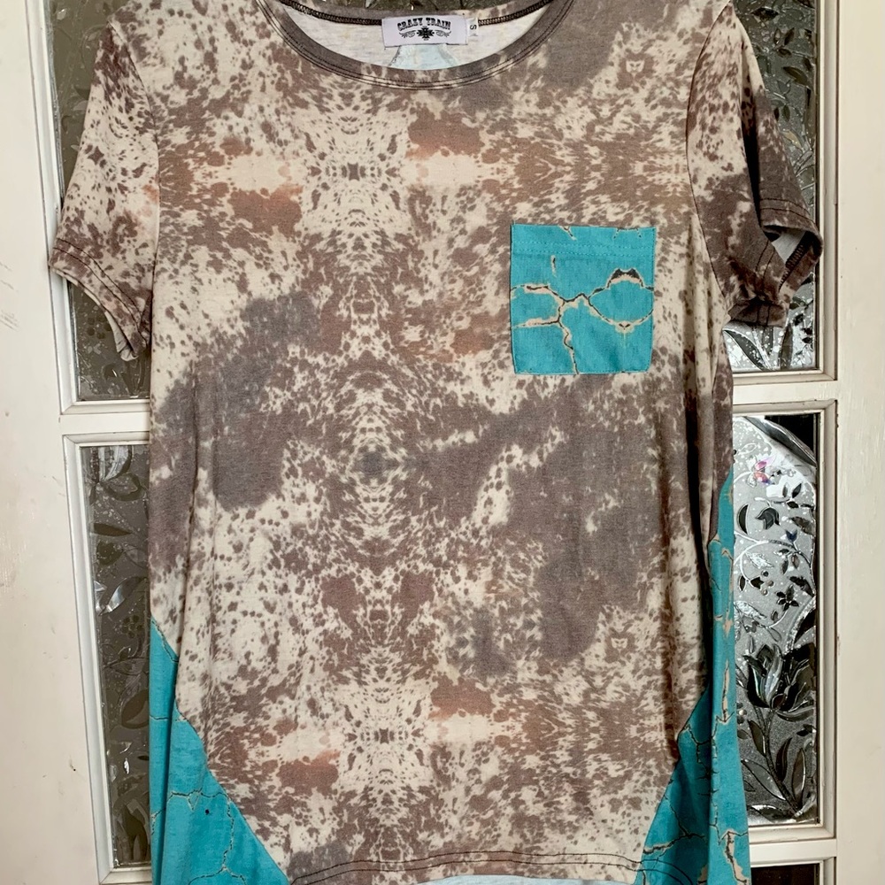 Small Crazy Train boutique tunic!